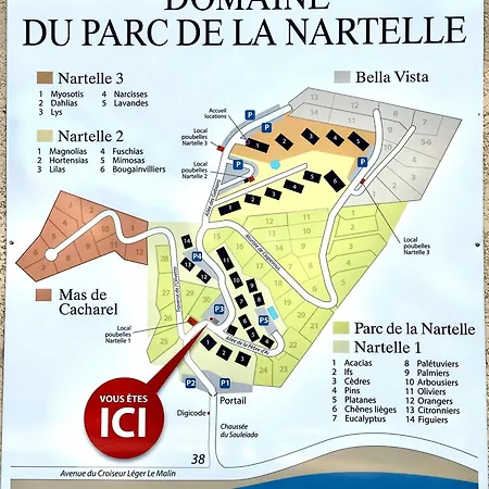 L'escale Nartelle - Jardin Prive & A 300m * Sainte-Maxime